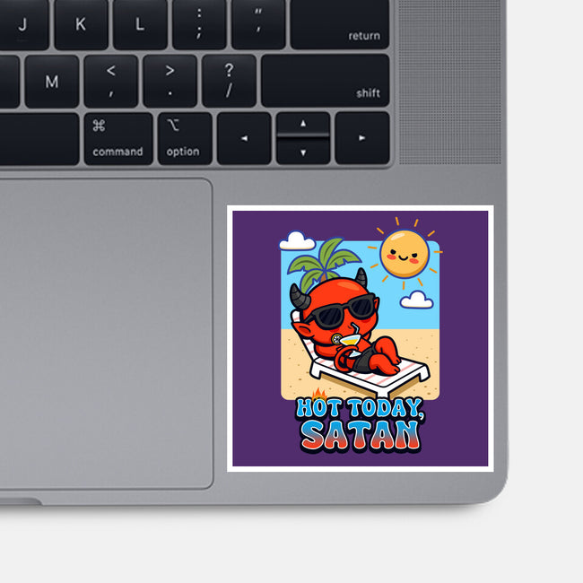 Hot Today Satan-None-Glossy-Sticker-Boggs Nicolas