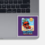 Hot Today Satan-None-Glossy-Sticker-Boggs Nicolas