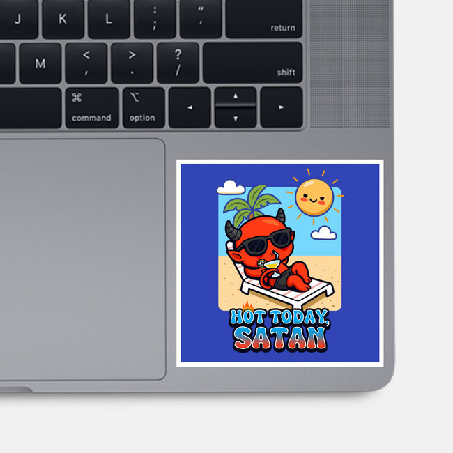 Hot Today Satan-None-Glossy-Sticker-Boggs Nicolas