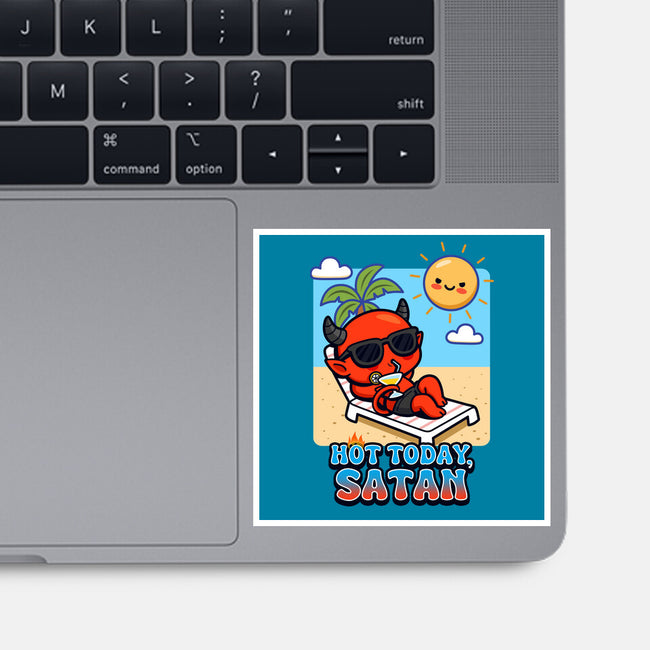Hot Today Satan-None-Glossy-Sticker-Boggs Nicolas