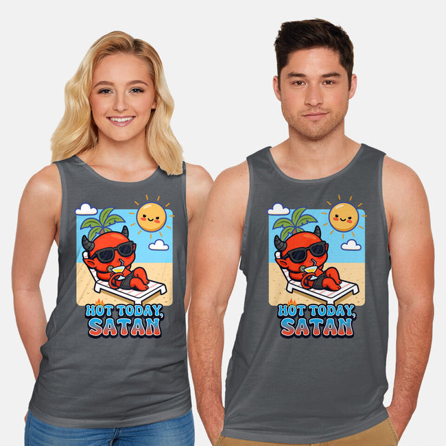Hot Today Satan-Unisex-Basic-Tank-Boggs Nicolas