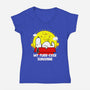 Furr Ever Sunshine-Womens-V-Neck-Tee-krisren28