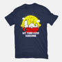 Furr Ever Sunshine-Womens-Fitted-Tee-krisren28