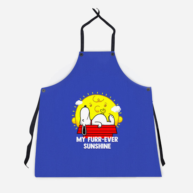 Furr Ever Sunshine-Unisex-Kitchen-Apron-krisren28
