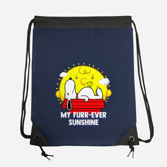 Furr Ever Sunshine-None-Drawstring-Bag-krisren28