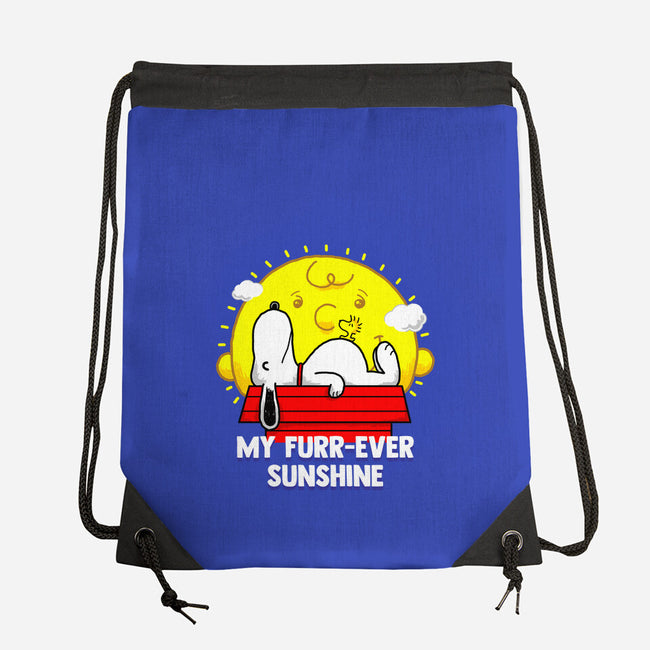 Furr Ever Sunshine-None-Drawstring-Bag-krisren28