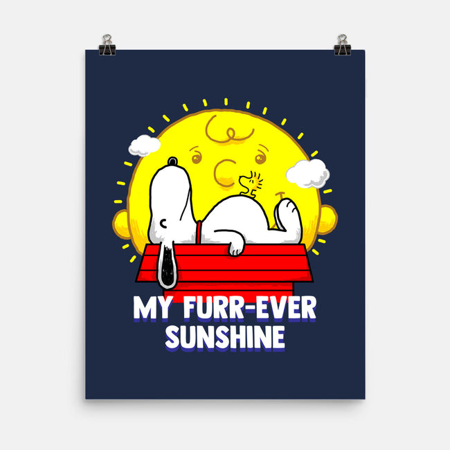 Furr Ever Sunshine-None-Matte-Poster-krisren28