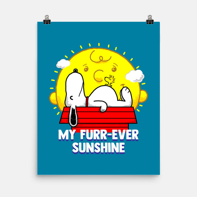 Furr Ever Sunshine-None-Matte-Poster-krisren28