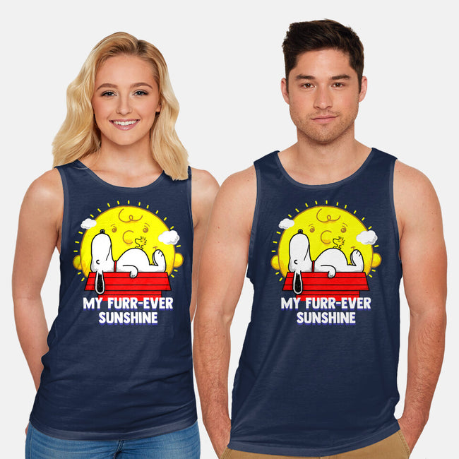Furr Ever Sunshine-Unisex-Basic-Tank-krisren28