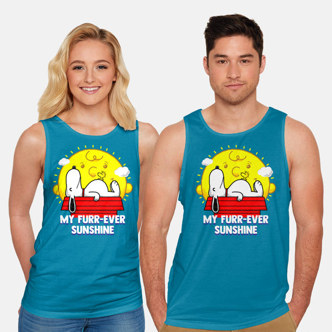 Furr Ever Sunshine-Unisex-Basic-Tank-krisren28