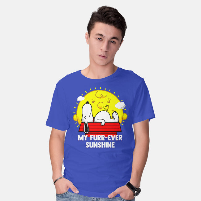 Furr Ever Sunshine-Mens-Basic-Tee-krisren28