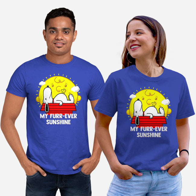 Furr Ever Sunshine-Unisex-Basic-Tee-krisren28