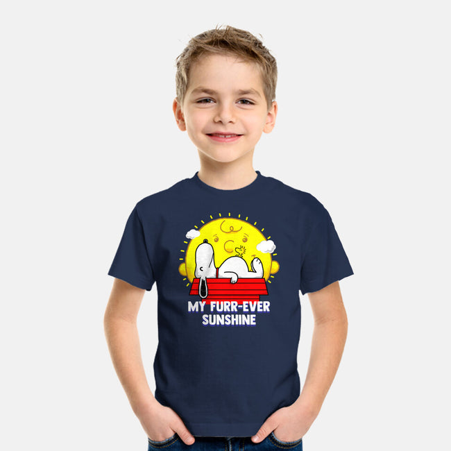 Furr Ever Sunshine-Youth-Basic-Tee-krisren28
