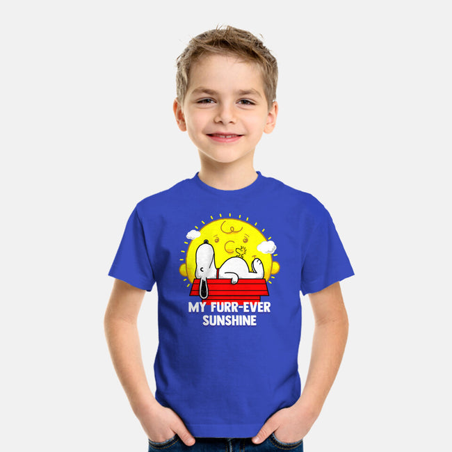Furr Ever Sunshine-Youth-Basic-Tee-krisren28