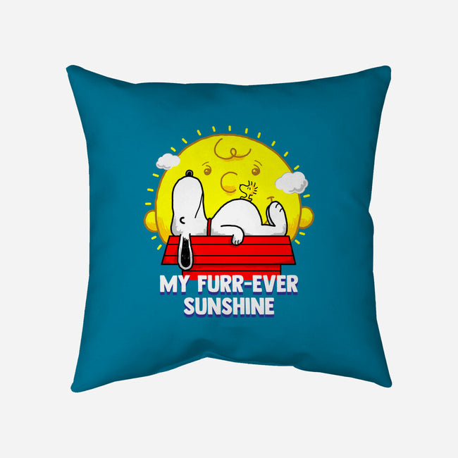 Furr Ever Sunshine-None-Removable Cover w Insert-Throw Pillow-krisren28