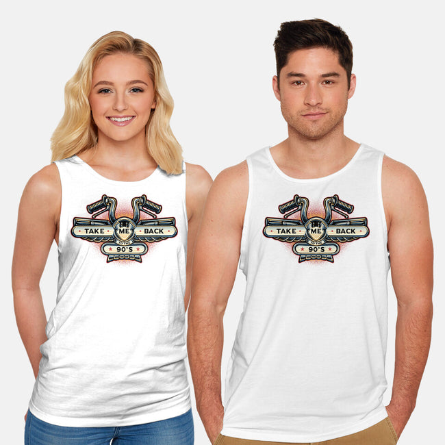 Take Me Back To The 90s-Unisex-Basic-Tank-glitchygorilla