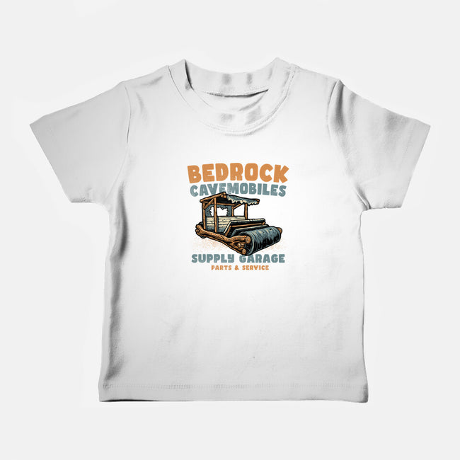 Cave Mobiles Supply Garage-Baby-Basic-Tee-glitchygorilla