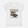 Cave Mobiles Supply Garage-Womens-V-Neck-Tee-glitchygorilla