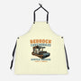 Cave Mobiles Supply Garage-Unisex-Kitchen-Apron-glitchygorilla