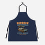 Cave Mobiles Supply Garage-Unisex-Kitchen-Apron-glitchygorilla
