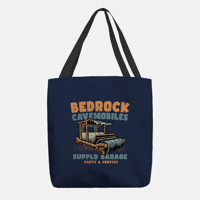 Cave Mobiles Supply Garage-None-Basic Tote-Bag-glitchygorilla