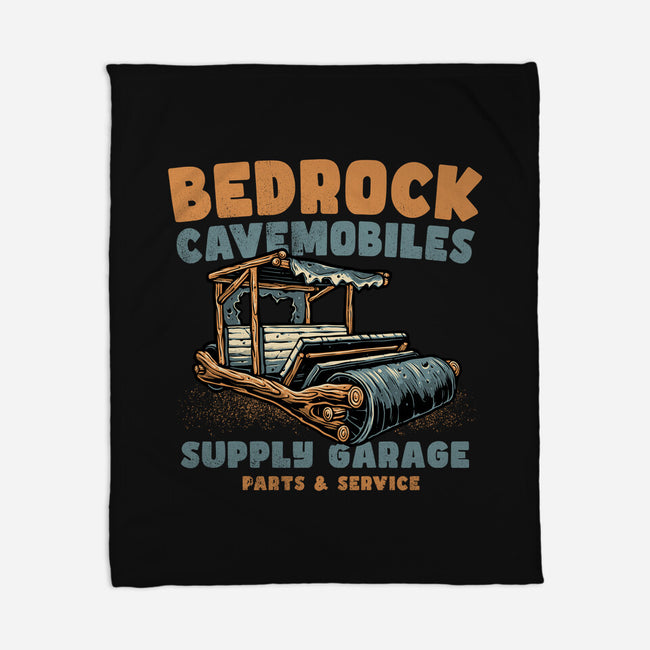 Cave Mobiles Supply Garage-None-Fleece-Blanket-glitchygorilla