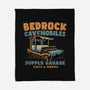 Cave Mobiles Supply Garage-None-Fleece-Blanket-glitchygorilla