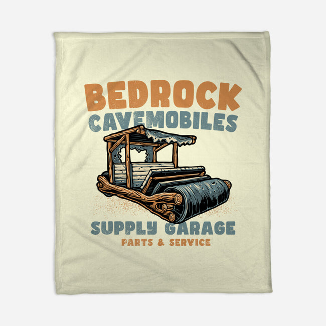 Cave Mobiles Supply Garage-None-Fleece-Blanket-glitchygorilla