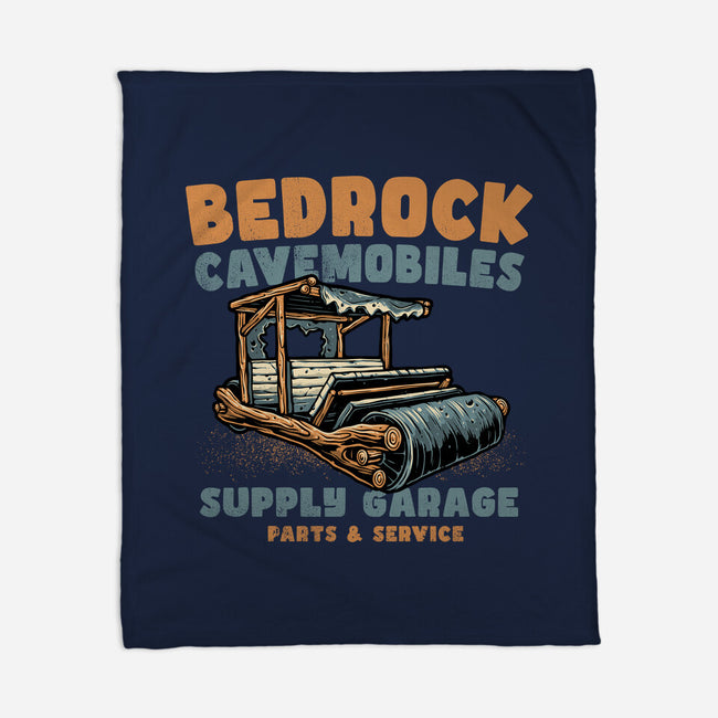 Cave Mobiles Supply Garage-None-Fleece-Blanket-glitchygorilla