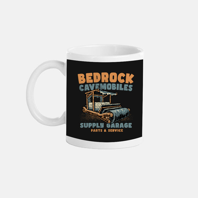 Cave Mobiles Supply Garage-None-Mug-Drinkware-glitchygorilla