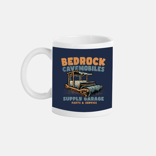 Cave Mobiles Supply Garage-None-Mug-Drinkware-glitchygorilla