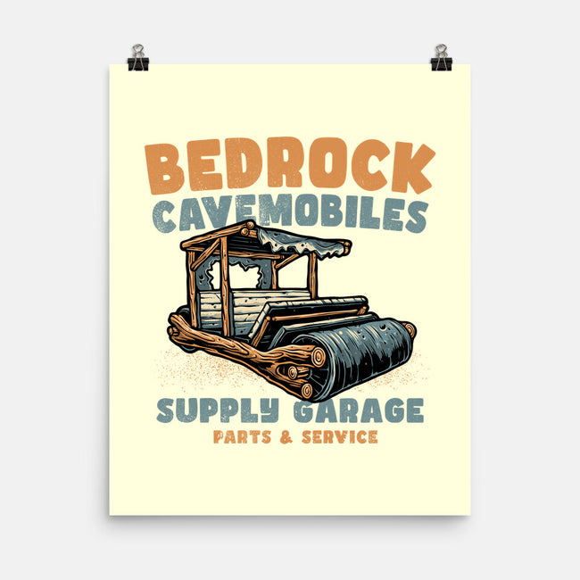 Cave Mobiles Supply Garage-None-Matte-Poster-glitchygorilla