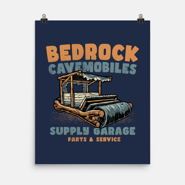 Cave Mobiles Supply Garage-None-Matte-Poster-glitchygorilla