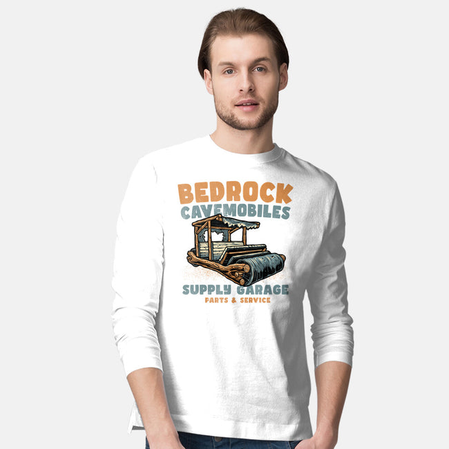 Cave Mobiles Supply Garage-Mens-Long Sleeved-Tee-glitchygorilla