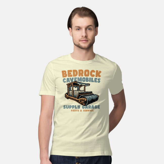 Cave Mobiles Supply Garage-Mens-Premium-Tee-glitchygorilla