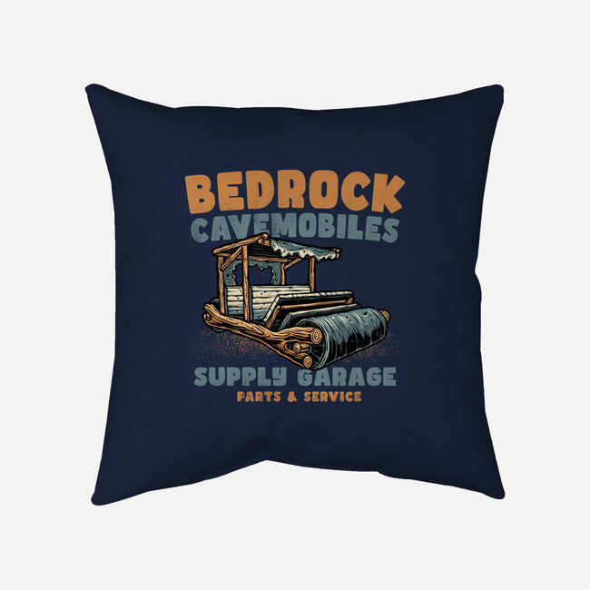 Cave Mobiles Supply Garage-None-Removable Cover w Insert-Throw Pillow-glitchygorilla