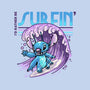 I'd Rather Be Surfin-Mens-Basic-Tee-glitchygorilla