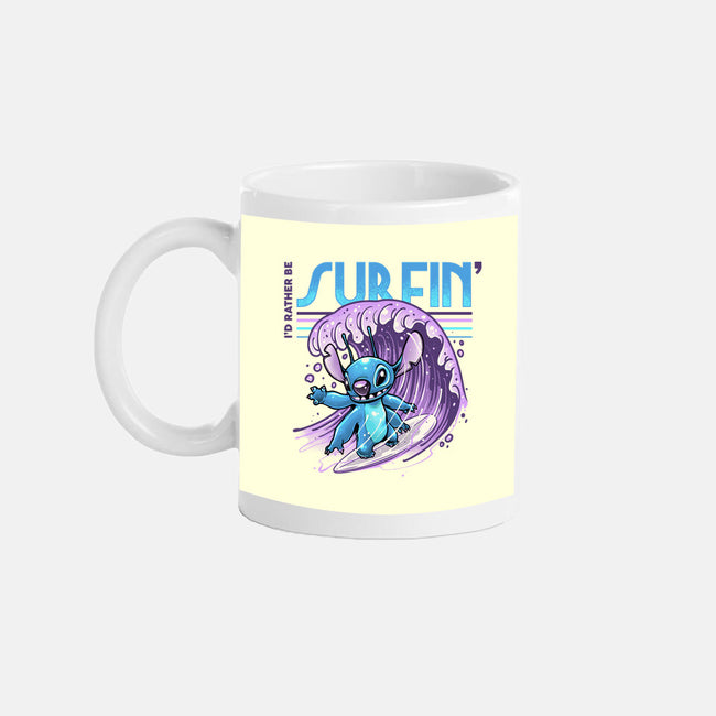 I'd Rather Be Surfin-None-Mug-Drinkware-glitchygorilla