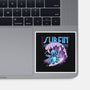 I'd Rather Be Surfin-None-Glossy-Sticker-glitchygorilla