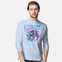 I'd Rather Be Surfin-Mens-Long Sleeved-Tee-glitchygorilla