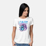 I'd Rather Be Surfin-Womens-Basic-Tee-glitchygorilla