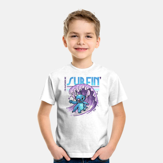 I'd Rather Be Surfin-Youth-Basic-Tee-glitchygorilla