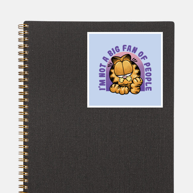 Not A Big Fan Of People-None-Glossy-Sticker-glitchygorilla