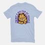Not A Big Fan Of People-Womens-Fitted-Tee-glitchygorilla