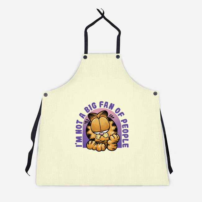Not A Big Fan Of People-Unisex-Kitchen-Apron-glitchygorilla