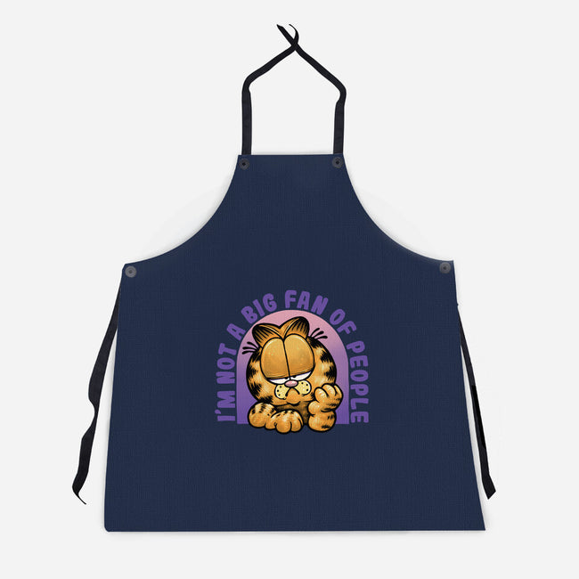 Not A Big Fan Of People-Unisex-Kitchen-Apron-glitchygorilla
