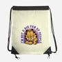 Not A Big Fan Of People-None-Drawstring-Bag-glitchygorilla