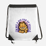 Not A Big Fan Of People-None-Drawstring-Bag-glitchygorilla