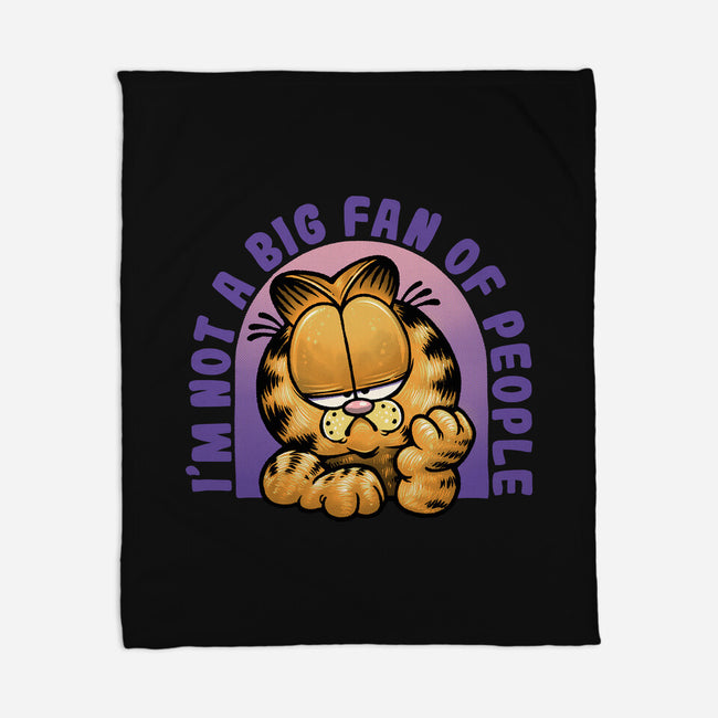 Not A Big Fan Of People-None-Fleece-Blanket-glitchygorilla