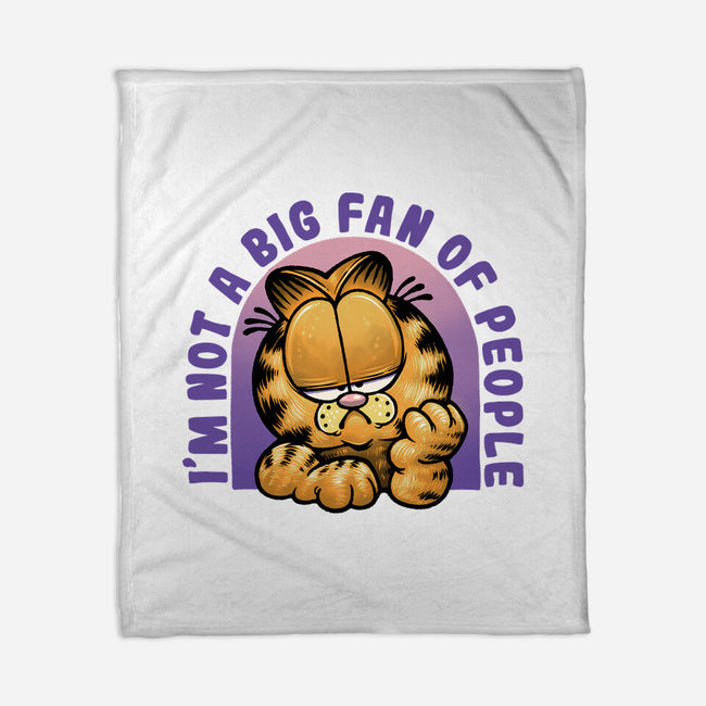 Not A Big Fan Of People-None-Fleece-Blanket-glitchygorilla